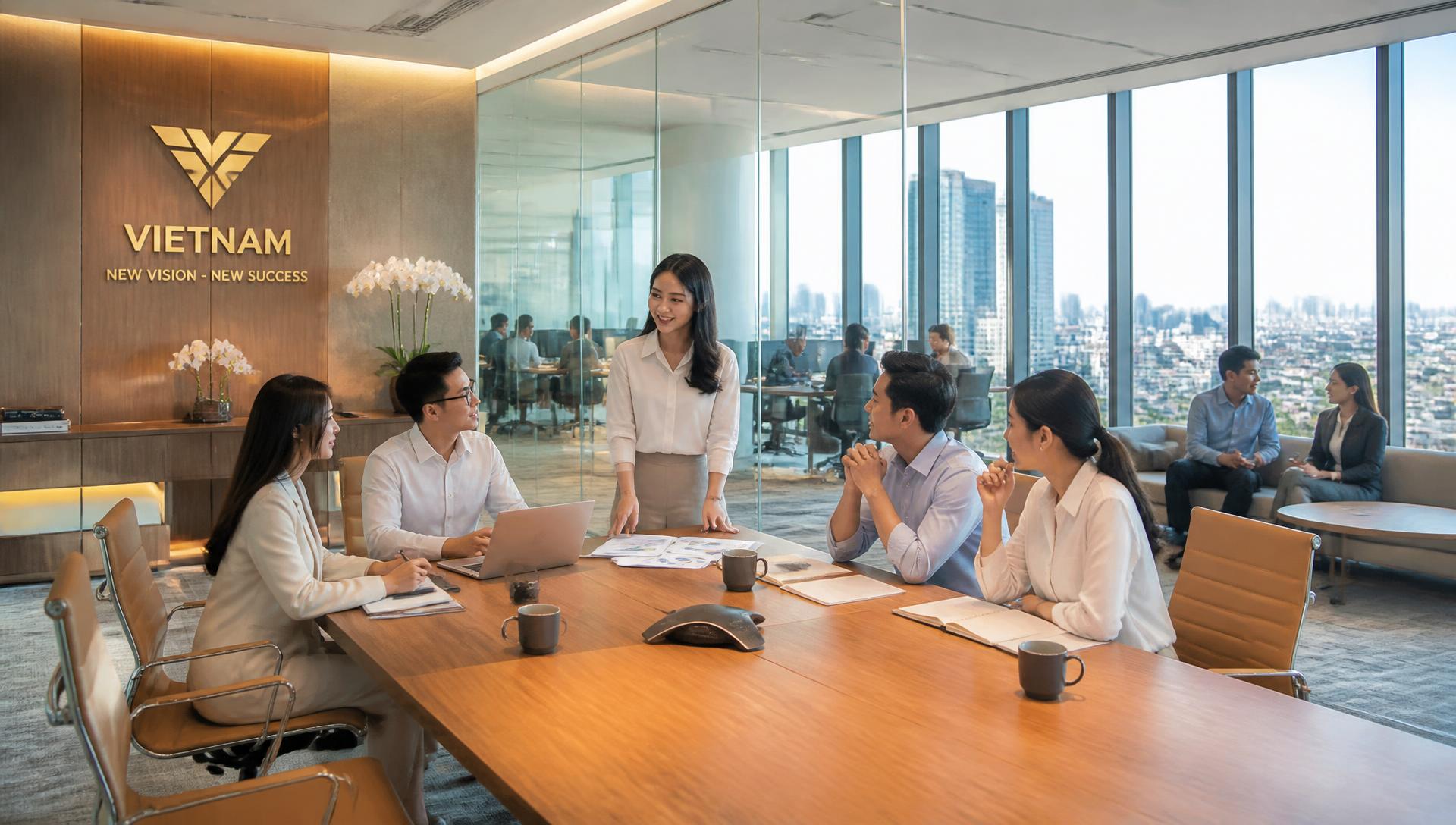 Không gian làm việc tại Vingroup